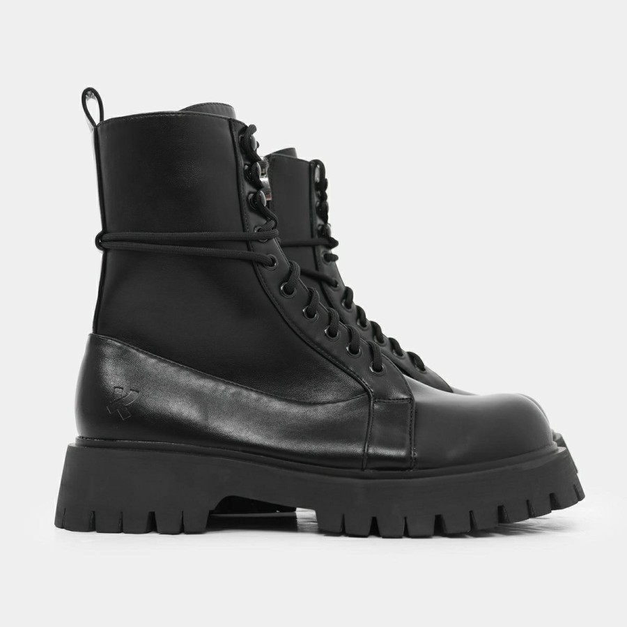 Men Koi footwear Ankle Boots | Electic Men'S Military Boots • Basilfootwear