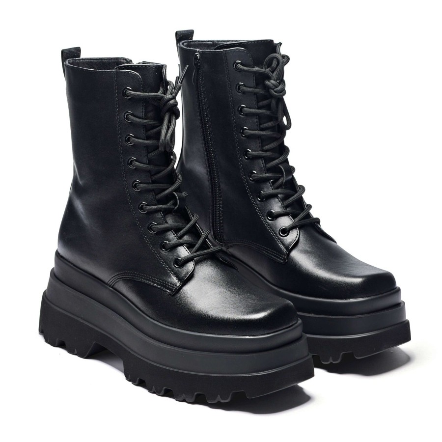 Women Koi footwear Ankle Boots | Deathwatch Trident Platform Boots ...